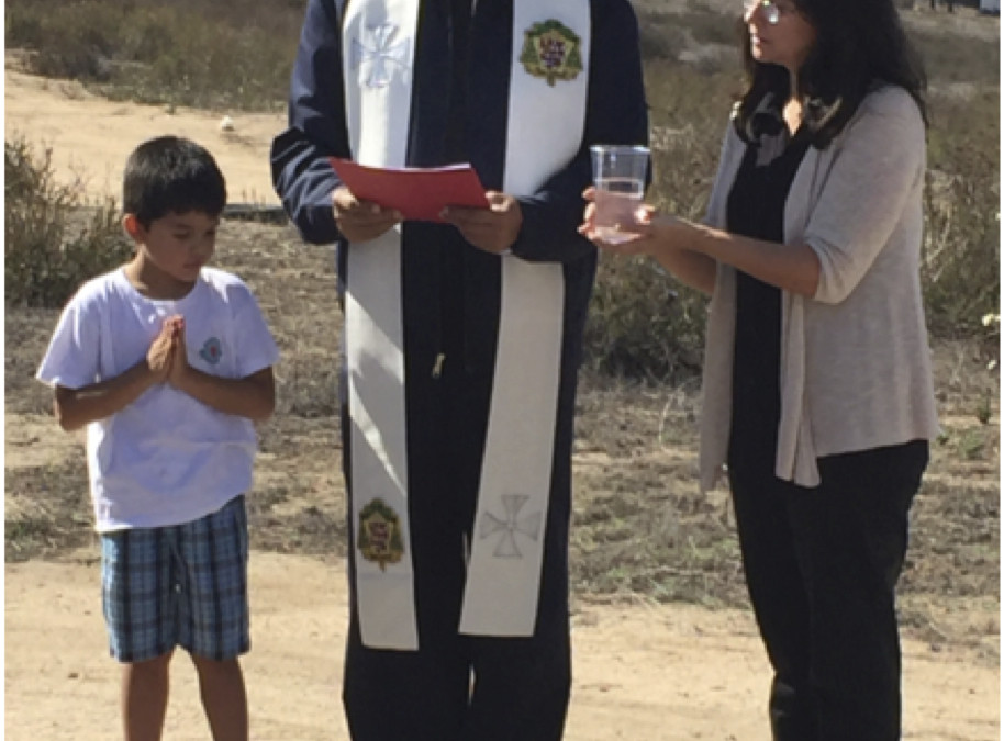 St. Francis Land is Blessed!